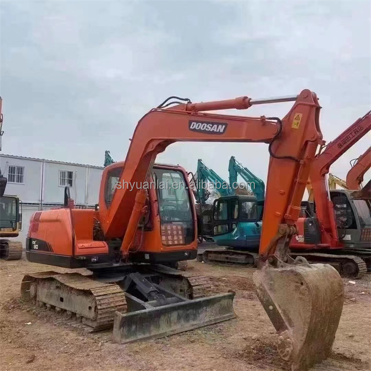 DOOSAN DH150W-7 Excavator For Crushing Used Hand Excavators 7.9 Tons