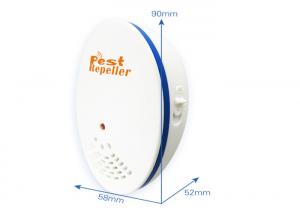 China Mosquito Electric Rat Repellent , Ultrasonic Pest Repeller With Night Light on sale