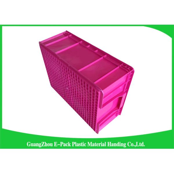50L Plastic Stackable Storage Bins Space Saving , Recycle Plastic Stacking Boxes