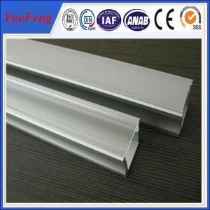 Wholesale Aluminium snap profile, U shape aluminum profiles with PMMA cover from china suppliers