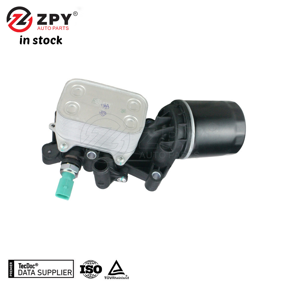 ZPY New Hight Quality Engine Oil Cooler Filter Housing for Skoda 04B 115 389B