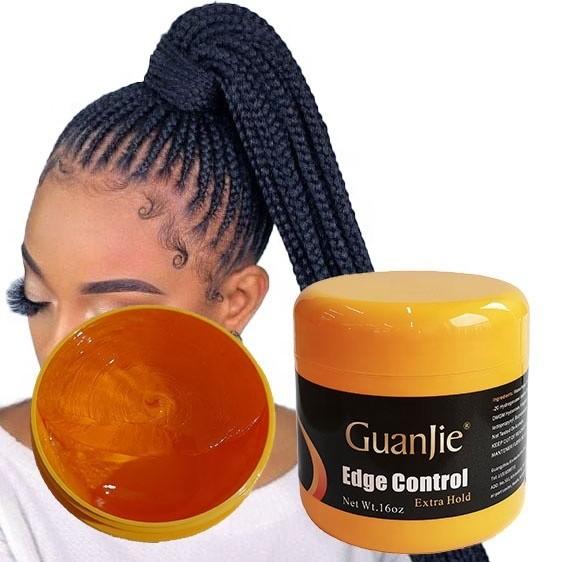 Transparent Customization Acceptable Hair Gel for Natural Hair Extra Hold No