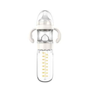 Wholesale Straight Milk Dispenser Formula Mixing Baby Bottle Medium Flow 8Oz 240ML from china suppliers