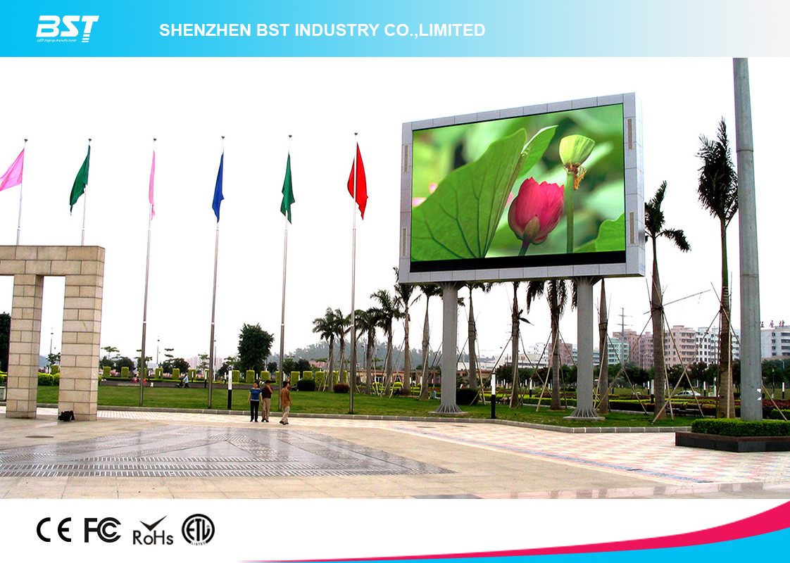 32x16 Pixels P10 SMD3535 LED Display Module 320mm X 160mm with 10000 Pixel/㎡