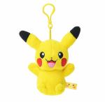 5" stuffed cartoon Picachu POKEMON Washable key chain , Ornaments Key ring , Car