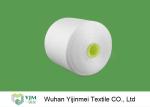 100% Virgin Bright Dyeable Spun Polyester Yarn , High Tenacity Yarn Well Sewing