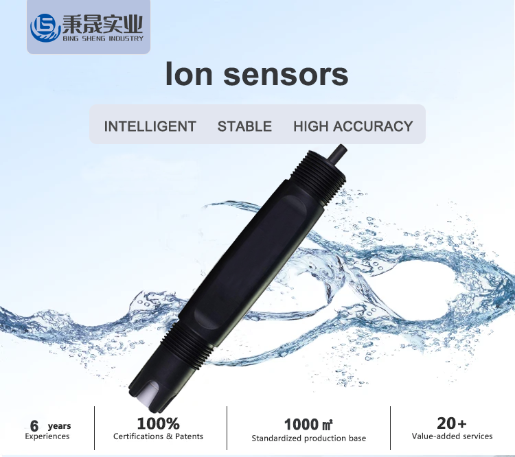 Digital Ammonia Nitrogen Probe for Fluoride Chloride Calcium Ion F- Ca2 Cl- NO2- NH4