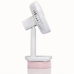 HEBRONFAN Table Fan With Remote 5V/2A High / Medium / Low Fan Speed