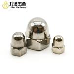 SS304 Hexagon Domed Cap Nuts Waterproof , Decorative Din 1587 Nut