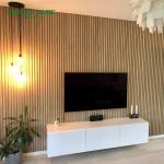 Customizable Sound Absorption Wooden Slat Acoustic Panel for Eco-Friendly