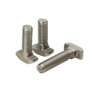 Wholesale M8 Solar Panel Fasteners A2 70 304 Stainless Steel T Head Bolts from china suppliers