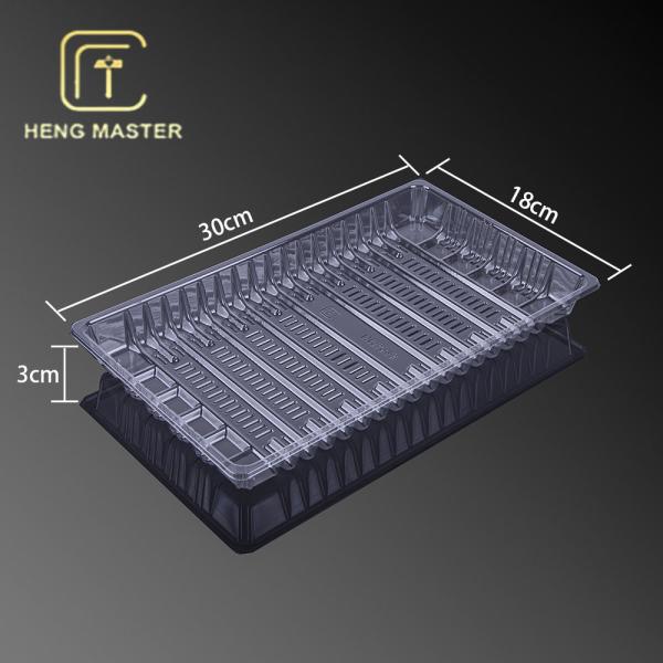 18g High Temperature Resistant Blister Packaging Tray For Frozen Food Packing