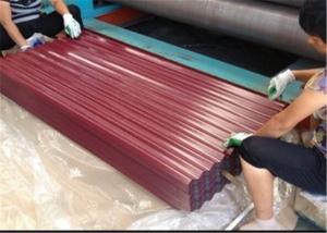 China Industrial Buildings 26 Gauge Corrugated Metal Roofing Thin Corrugated Metal Sheets on sale