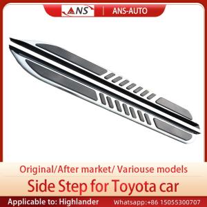 Wholesale Anti Slide Toyota Highlander Car Running Boards Back Shaped from china suppliers