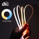 22lm/w Electroplate COB 320Ds 8mm Ra 80 3000K LED Light Strip for Residential