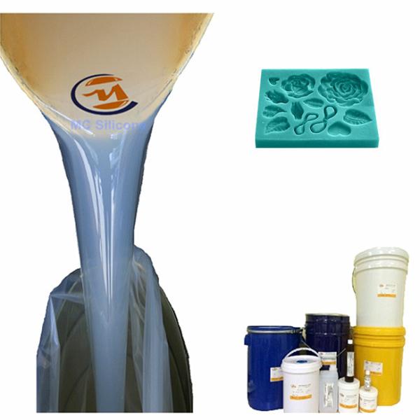 Food Grade High Tensile Strength RTV2 Platinum Cure Silicone Rubber Cake