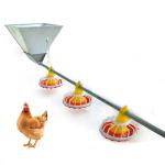 Chicken farm automatic feeder water dispenser farm special water line feed line