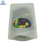 Moisture Barrier Clear Window Zip Top Mylar Stock Packaging Bags