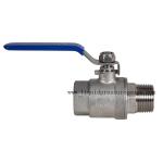 Stainless Steel Instrument Manifold Valve 2 PC 1 Inch High Pressure Ball Valve