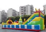 20x10m outdoor kids giant inflatable amusement park made of 1st class pvc