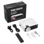 RGB LED 1600 Lumen FHD 720P Home Theater Projector