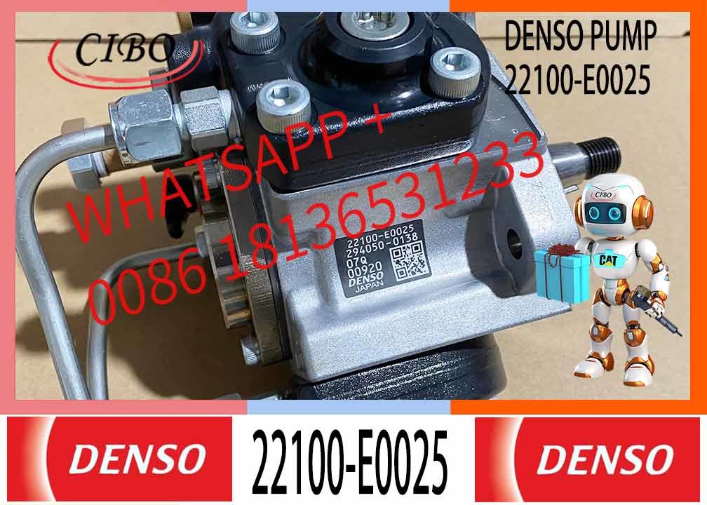 Diesel Engine J08E High Pressure Fuel Pump 22100-E0025 For Hino 294050-0138