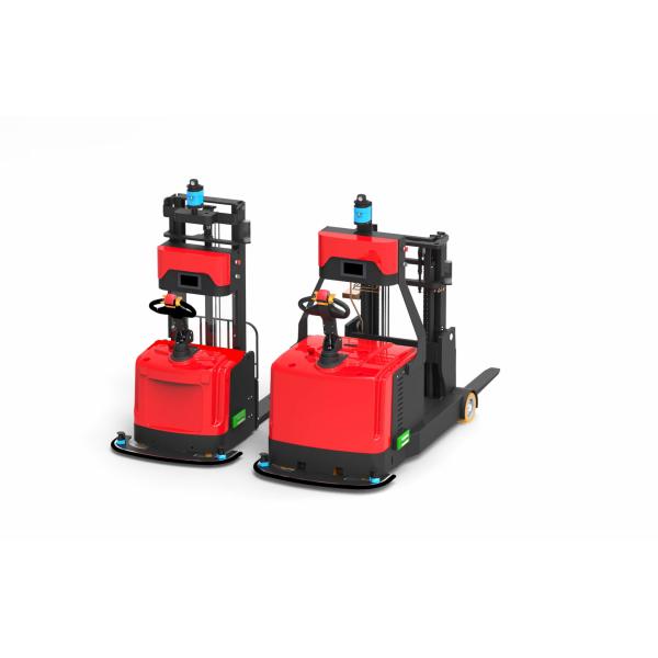 CE Certified Driverless Guided Vehicle Equipped With Optoelectronics Safety