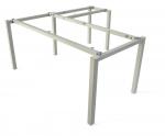 4 seater partition 50mm tubular metal table frame ,#210