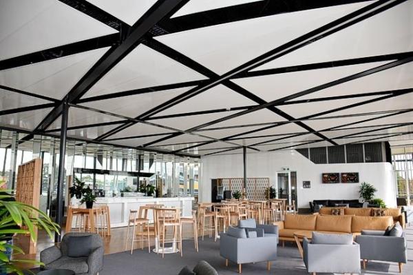 Hot sale 1200X1200X1200 Aluminum Metal Ceiling Triangular Clip In Aluminum Panel