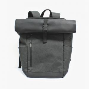 Wholesale Waterproof Laptop Bag Backpack 600D Polyester Roll Top Backpack from china suppliers