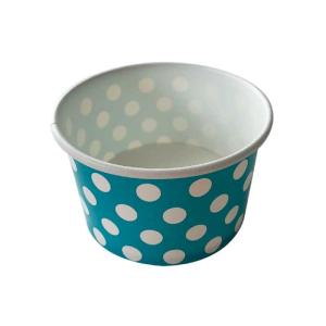 Wholesale 5 Oz PE Coated Paper Ice Cream Pots Customized Waterproof Portable For Party from china suppliers