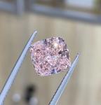 Loose CVD Lab Created Diamond Fancy Light Pink Synthetic Diamond 1.56ct IGI
