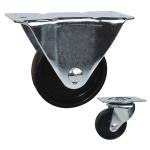 2 Inch 70kg Capacity Low Profile Caster Wheels For Industrial Machines