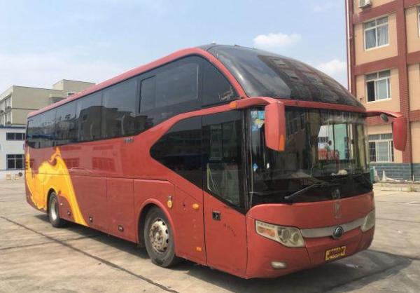 Used Yutong Second Hand Tourist Bus 2011 Year 51 Seats 6117 Model 100km/H Max