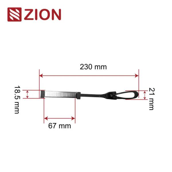 ZCSPC-01 FTTH Combination Flat Cable Drop Clamp | Versatile Fiber Optic Cable