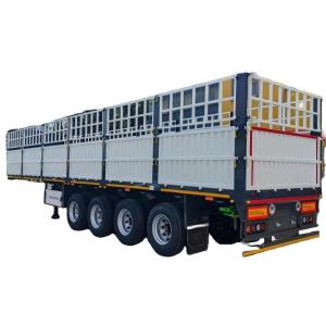 Wholesale High-Quality Africa Fence Semi Trailer: Ideal for Secure, Efficient Transport of Livestock, Animals, Equipment, and Heavy Load from china suppliers