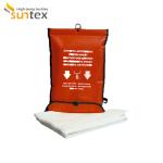E Glass Silicone Coated 1.6m X1.8m fiberglass Welding Blanket Roll