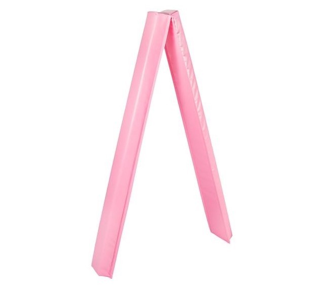 Flexible 18 Oz Vinyl Fabric 108" X 2.5" X 7" Folding Floor Balance Beam