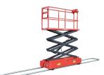 4m Tomato Cucumber Greenhouse Electric Harvest Pipe Rail Trolley Scissor Lift