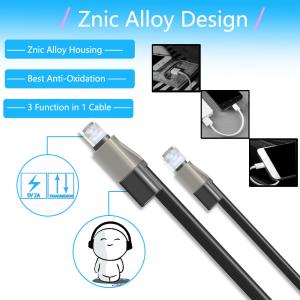 Wholesale IPhone 5 Charger Headphone Jack Adapter / Audio Fast Charging Usb Cable Adapter from china suppliers