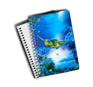 Wholesale 0.6mm Thickness Plastic Cover Spiral 3D Lenticular Notebook 80 Pages A4/A5/A6 Size from china suppliers
