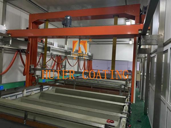 Multi Color Electrophoretic Dip Coating System / E Coating Equipment for Metal