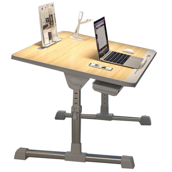 Bedroom Notebook Folding Table Adjustable 1100-1800mm Frame Manufacture Business