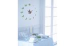 2012 New Design Grass Vinyl Wall Decoration Sticker Clock 10A008