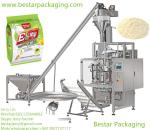 Certified full automatic flour packaging machinery with Auger filler,spiral