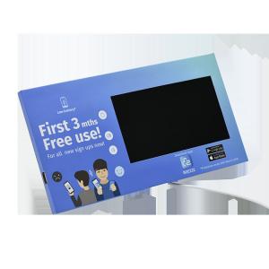 Wholesale Custom design video point of purchase display, retail LCD video pop display video shelf talker from china suppliers