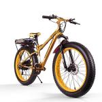 High Speed Long Range Electric Bikes Touring Fat Rear Rack 17Ah 20Ah 1000w