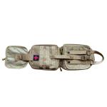 Khaki Color First Aid Kit Storage Bag for Medicine Storage Capacity Below 21