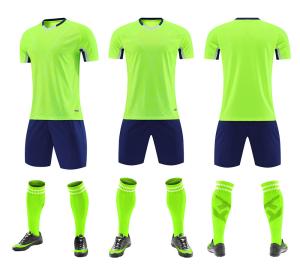 Wholesale Casual Training Plain Soccer Jerseys Sublimated Soccer Uniforms Set Short Sleeve from china suppliers