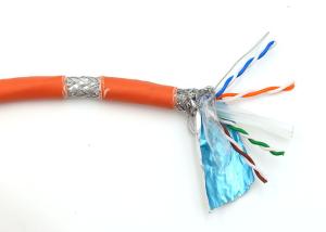 Wholesale Electronic Network Cable Sftp Cat6 4*2*0.57mm Bare Copper 1000ft / Roll from china suppliers
